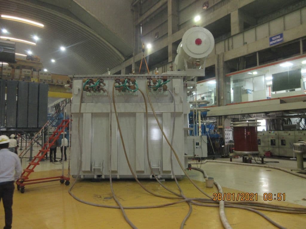 Trackside Traction Transformer